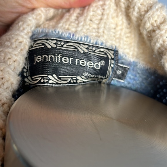 Wool Blend Sweater with Pearl buttons  small - Picture 7 of 7